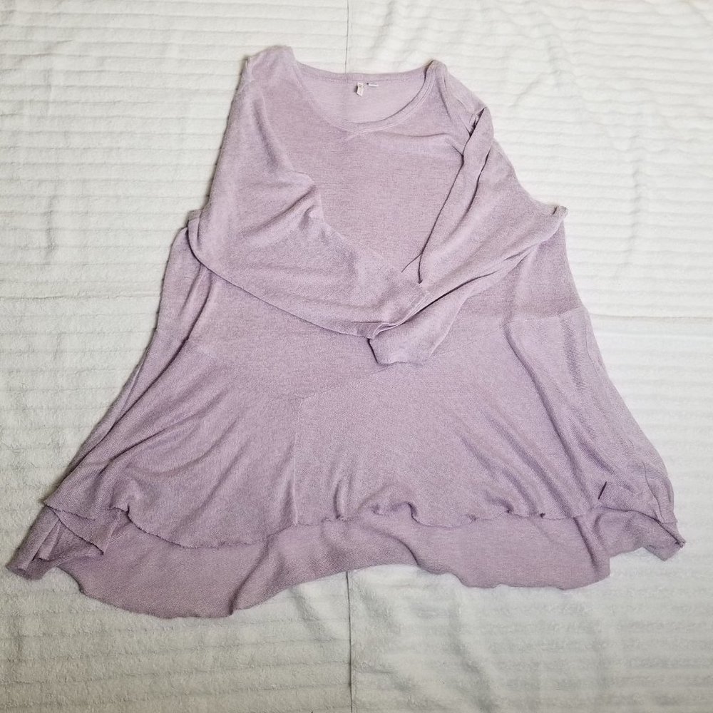 Size 4X(26/28W) Pink Mesh Lightwieght Cato Top